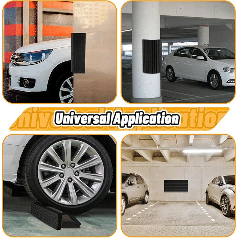 2Pcs Garage Wall Column Protector Self-Adhesive EVA Foam Parking Guard Bumper Protectors for Car Door Bump Protection