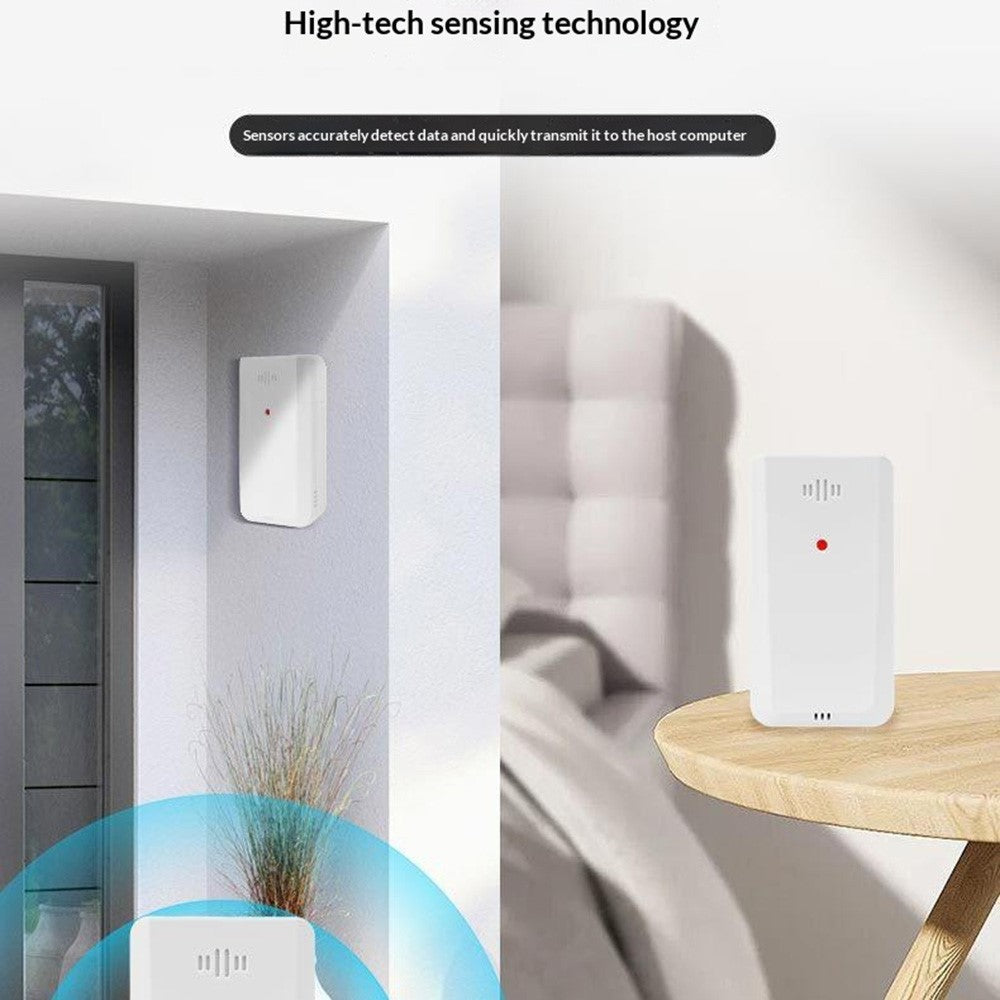 Weather Forecast Clock Electronic Indoor Temperature Humidity Meter RF Wireless Alarm Clock Weather Station