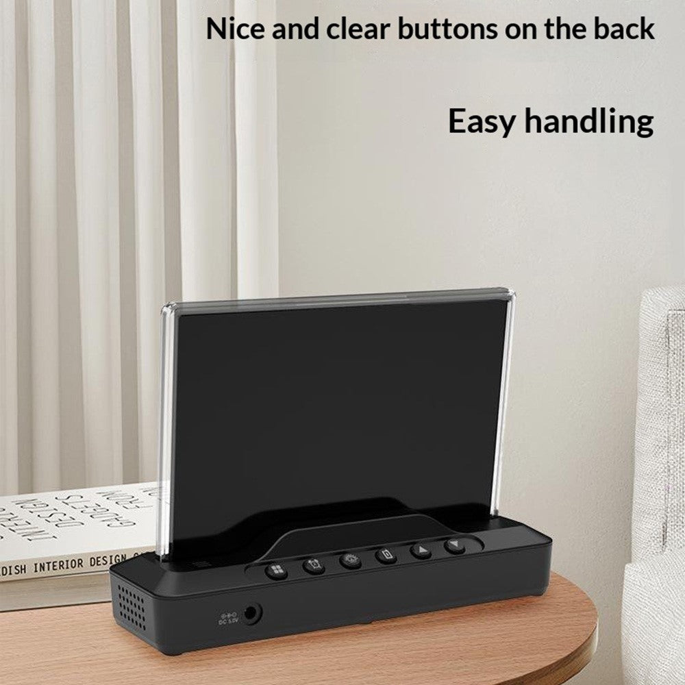 Weather Forecast Clock Electronic Indoor Temperature Humidity Meter RF Wireless Alarm Clock Weather Station