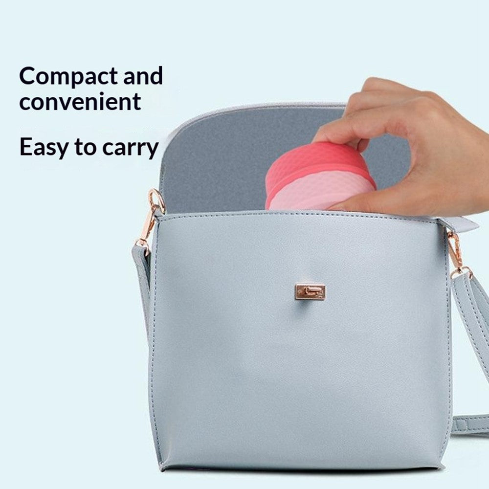 3+1 Silicone Beauty Dispenser Travel Cosmetic Container with 3Pcs Removable Inner Dispensers for Skincare Cream Pills