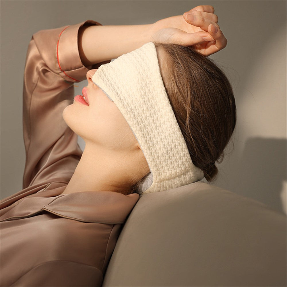 GOLOVEJOY YZ10 Widen Shading Eye Mask Neck Pillow Cotton Breathable Nap Rest Blindfold