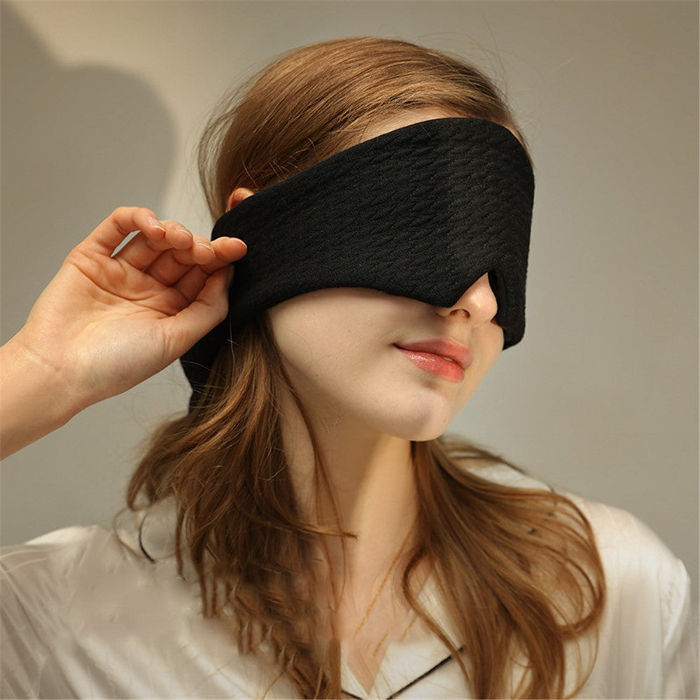 GOLOVEJOY YZ10 Widen Shading Eye Mask Neck Pillow Cotton Breathable Nap Rest Blindfold