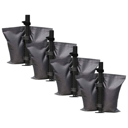 KG0067 4Pcs Outdoor Parasol Tent Windproof Fixing Sandbag 600D Oxford Cloth Sun Shield Umbrella Weight Bags