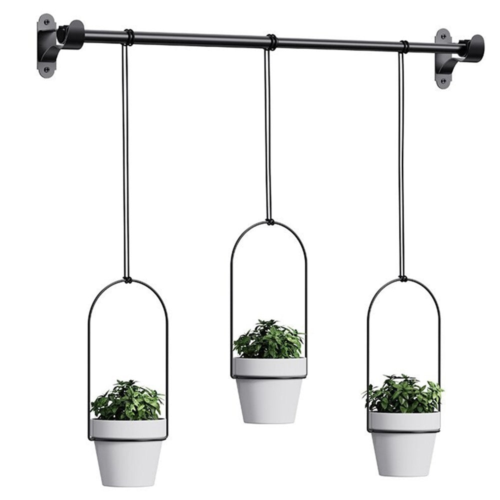 001- ZJ-SS01 Hanging Planters 3-in-1 Indoor Plant Flower Pot Holder
