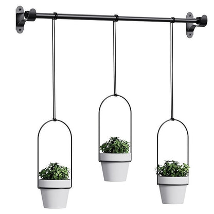001- ZJ-SS01 Hanging Planters 3-in-1 Indoor Plant Flower Pot Holder
