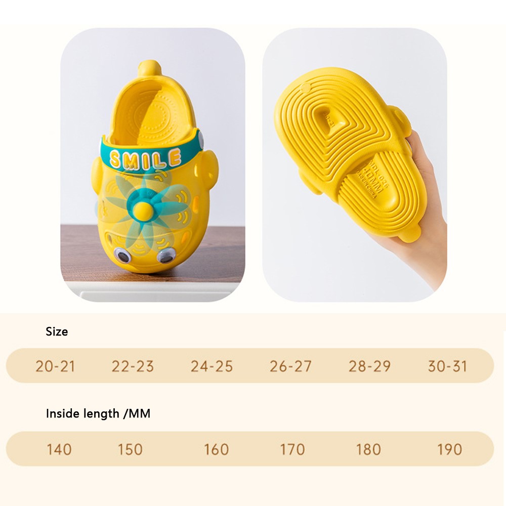Toddler Boys’ & Girls’ Airplane Garden Shoes – Lightweight EVA Beach Sandals & Summer Slippers (1 Pair)