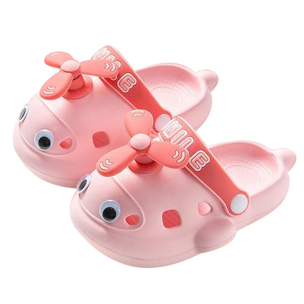 Toddler Boys’ & Girls’ Airplane Garden Shoes – Lightweight EVA Beach Sandals & Summer Slippers (1 Pair)