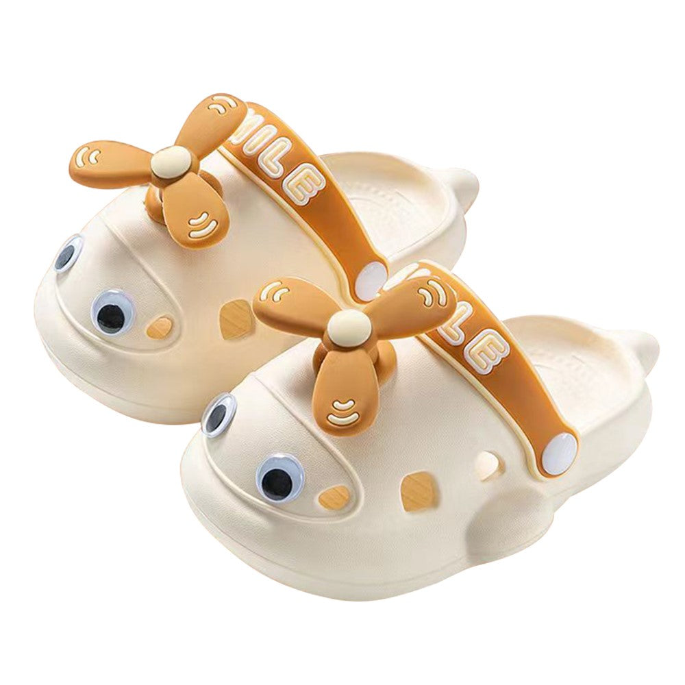 Toddler Boys’ & Girls’ Airplane Garden Shoes – Lightweight EVA Beach Sandals & Summer Slippers (1 Pair)
