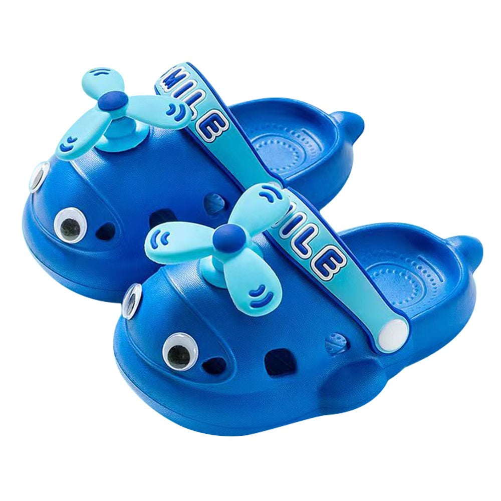 Toddler Boys’ & Girls’ Airplane Garden Shoes – Lightweight EVA Beach Sandals & Summer Slippers (1 Pair)