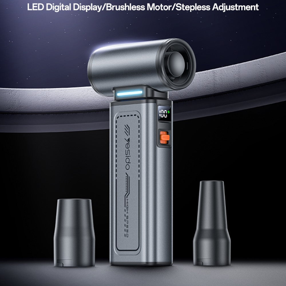 YESIDO YF19 Handheld: Stark, kabellos & tragbar – Gebläse & Staubsauger