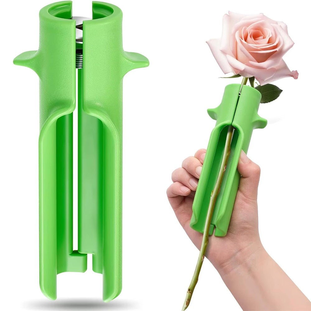 Handheld Rose Thorn Remover Portable Stem Stripper Tool for Gardening Flower Arrangement