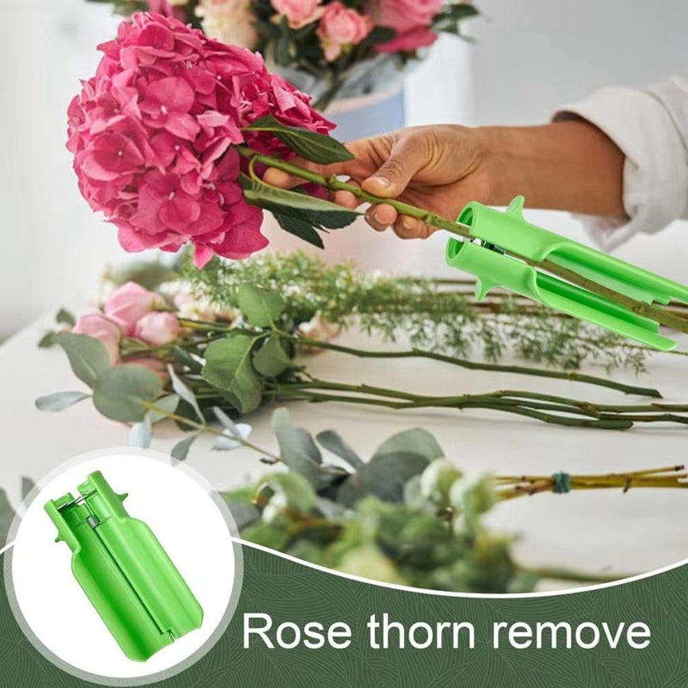 Handheld Rose Thorn Remover Portable Stem Stripper Tool for Gardening Flower Arrangement