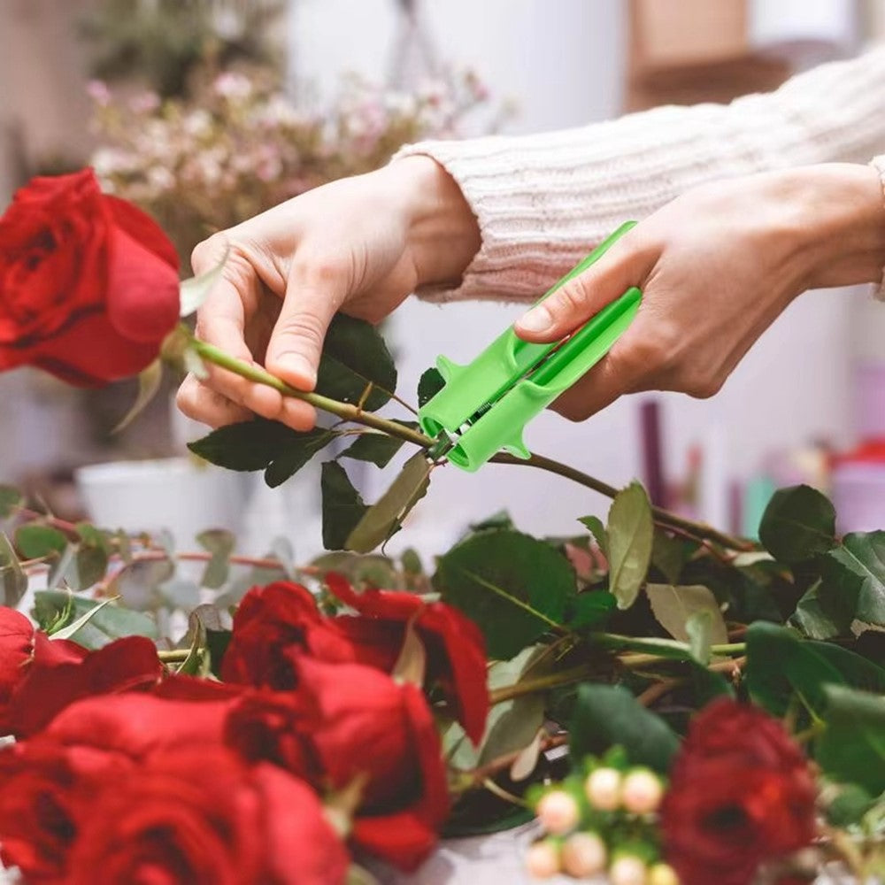Handheld Rose Thorn Remover Portable Stem Stripper Tool for Gardening Flower Arrangement