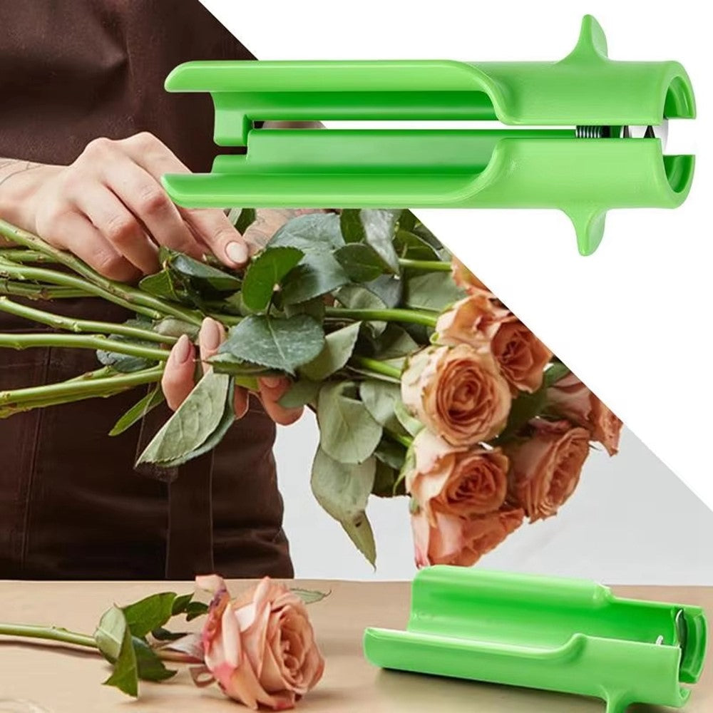 Handheld Rose Thorn Remover Portable Stem Stripper Tool for Gardening Flower Arrangement