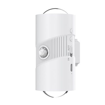 YSJ-008A 1Pc RGB Night Light Smart Motion Sensor 4-level Brightness Magnetic Wall Light for Hallway