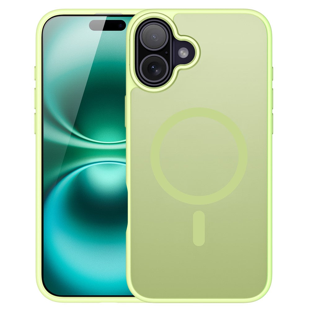 DUX DUCIS Yind Series For iPhone 16 Matte Case Compatible with MagSafe PC+TPU Phone Cover