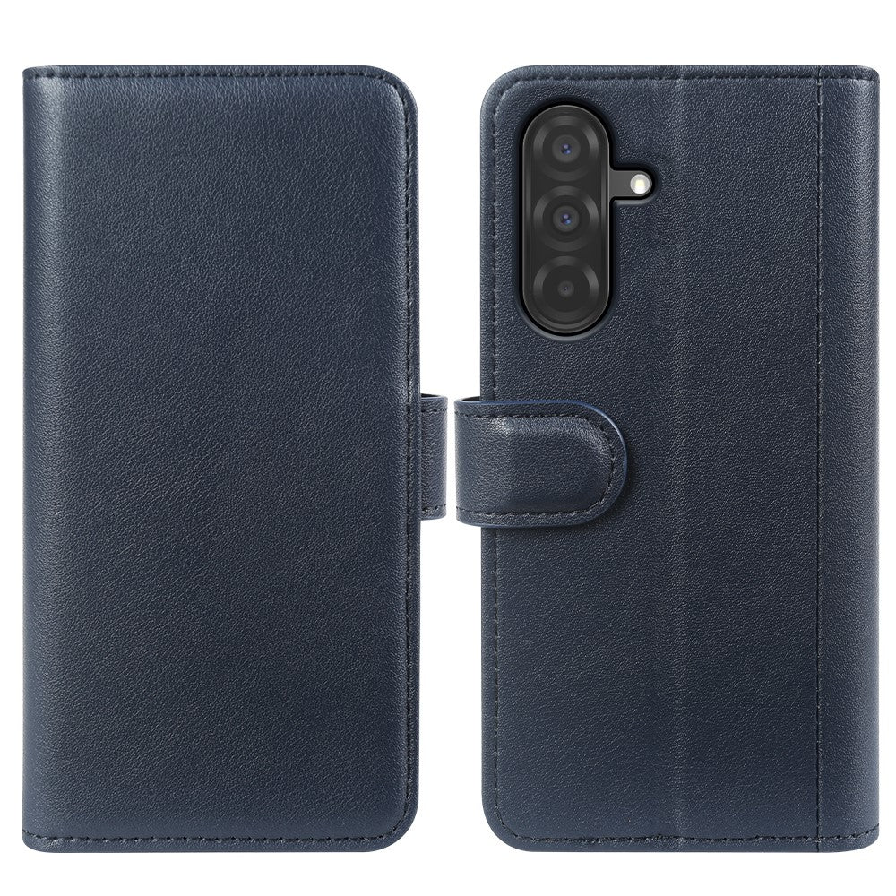 Hülle für Samsung Galaxy A36 5G / A56 5G aus echtem Leder mit Kartenfächern & Standfunktion