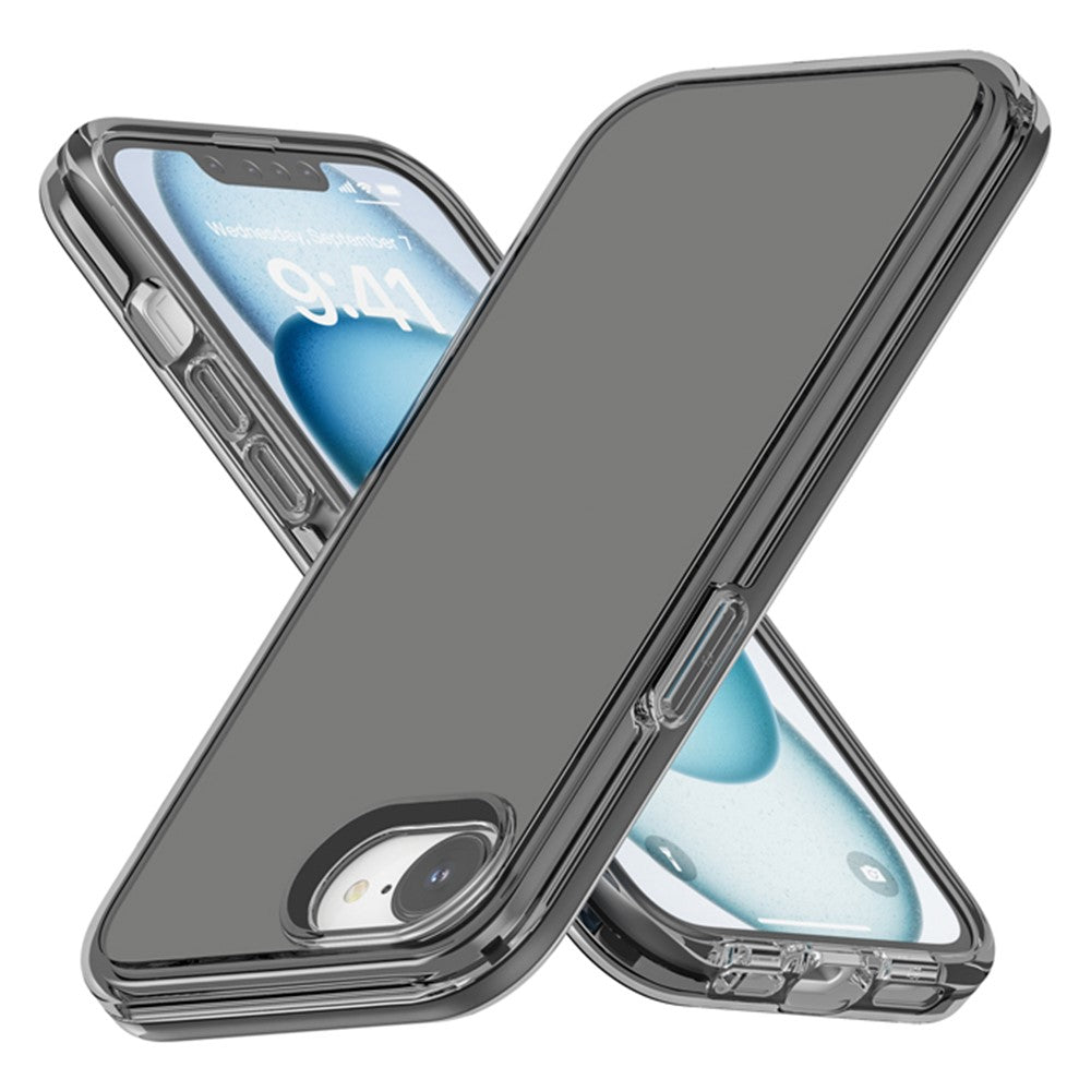 For iPhone 17e / 16e Case Thickened Shockproof TPU+PC Clear Back Cover