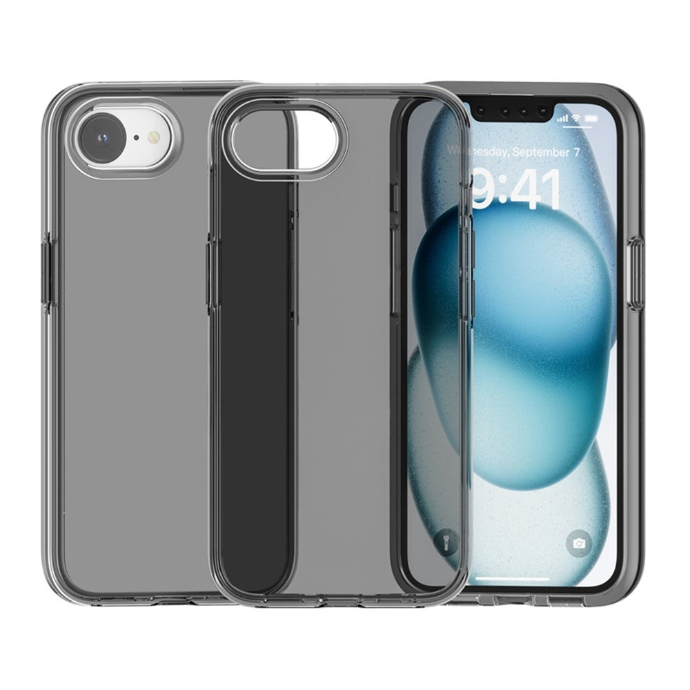 For iPhone 17e / 16e Case Thickened Shockproof TPU+PC Clear Back Cover