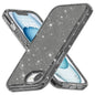 For iPhone 17e / 16e Case Thickened Shockproof TPU + PC Glitter Back Cover