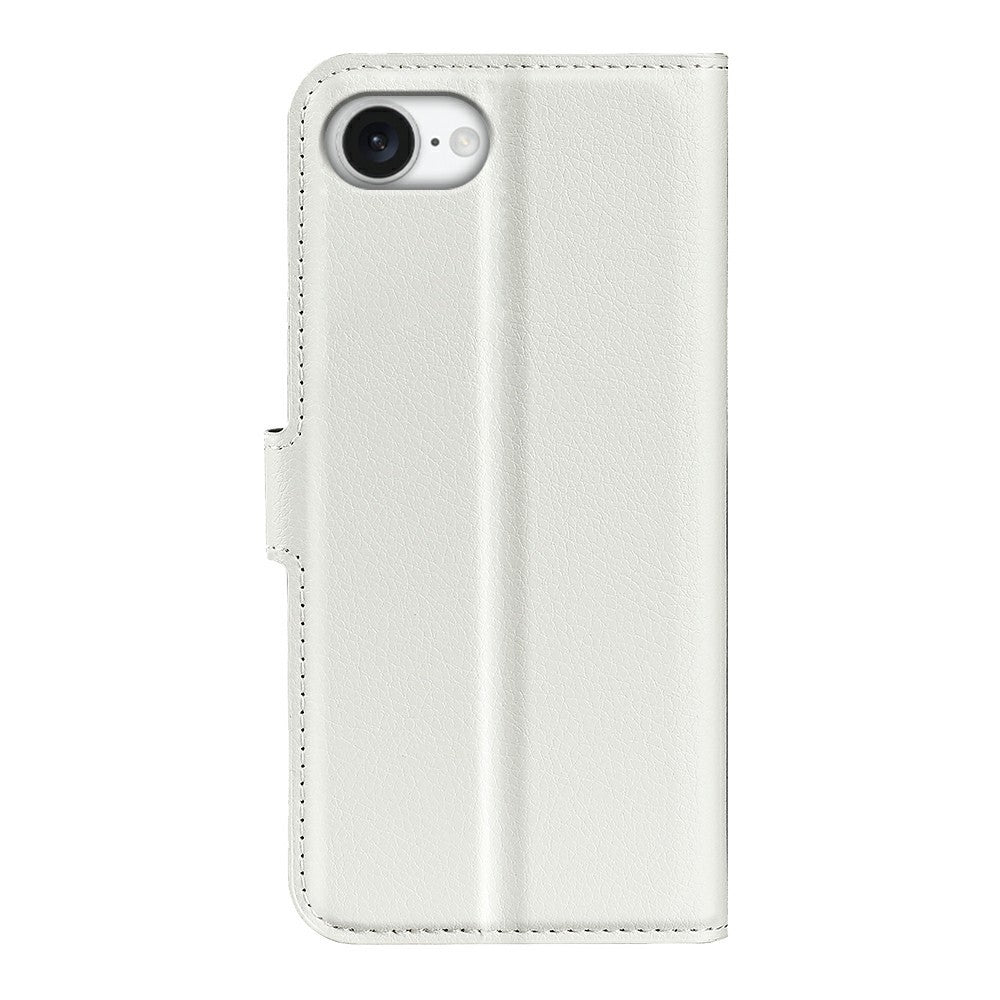 For iPhone 17e / 16e Case Litchi Texture Shockproof Leather Wallet Phone Cover