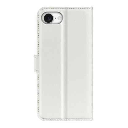 For iPhone 17e / 16e Case Litchi Texture Shockproof Leather Wallet Phone Cover