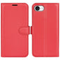 For iPhone 17e / 16e Case Litchi Texture Shockproof Leather Wallet Phone Cover
