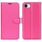 For iPhone 17e / 16e Case Litchi Texture Shockproof Leather Wallet Phone Cover
