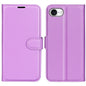 For iPhone 17e / 16e Case Litchi Texture Shockproof Leather Wallet Phone Cover