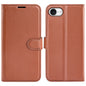 For iPhone 17e / 16e Case Litchi Texture Shockproof Leather Wallet Phone Cover
