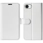 For iPhone 17e / 16e Wallet Case Crazy Horse Texture Stand Leather Phone Cover