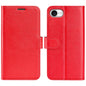 For iPhone 17e / 16e Wallet Case Crazy Horse Texture Stand Leather Phone Cover