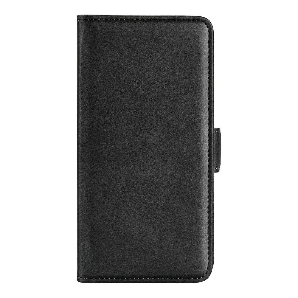 For iPhone 17e / 16e Stand Case Calf Texture Leather Wallet Phone Cover