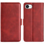 For iPhone 17e / 16e Stand Case Calf Texture Leather Wallet Phone Cover