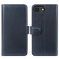 For iPhone 17e / 16e Case Genuine Split Leather Phone Cover with Wallet Stand