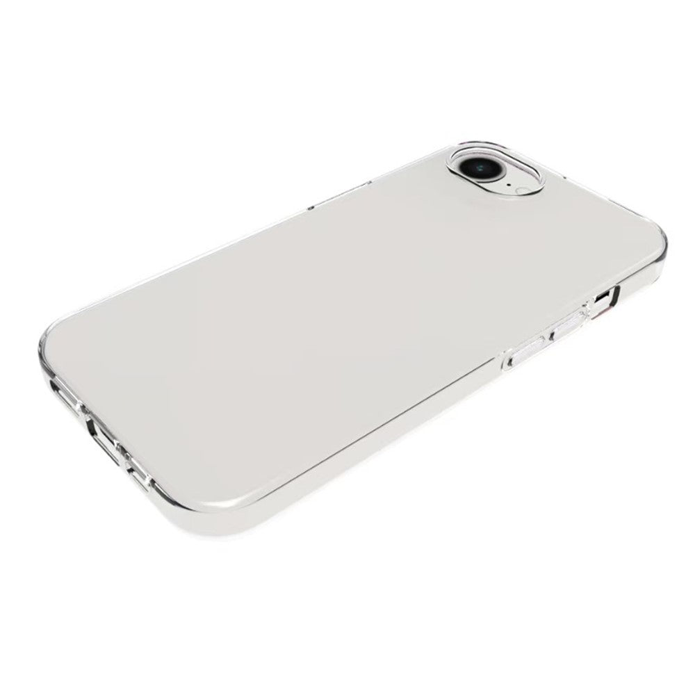 For iPhone 17e / 16e Case Anti-Fingerprint Crystal Clear TPU Phone Cover