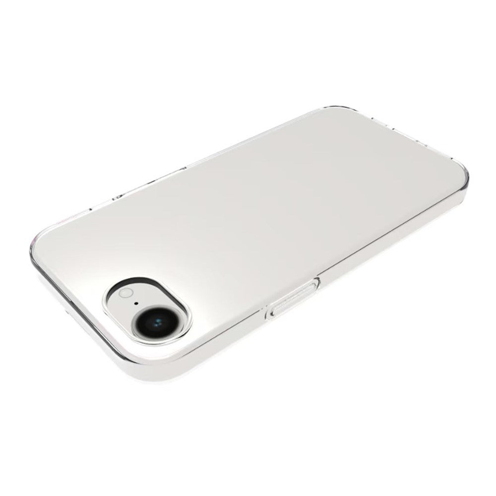 For iPhone 17e / 16e Case Anti-Fingerprint Crystal Clear TPU Phone Cover