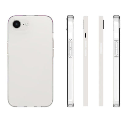 For iPhone 17e / 16e Case Anti-Fingerprint Crystal Clear TPU Phone Cover
