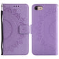 For iPhone 17e / 16e Stand Case Imprinted Totem PU Leather Wallet Phone Cover