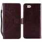 For iPhone 17e / 16e Stand Case Imprinted Totem PU Leather Wallet Phone Cover