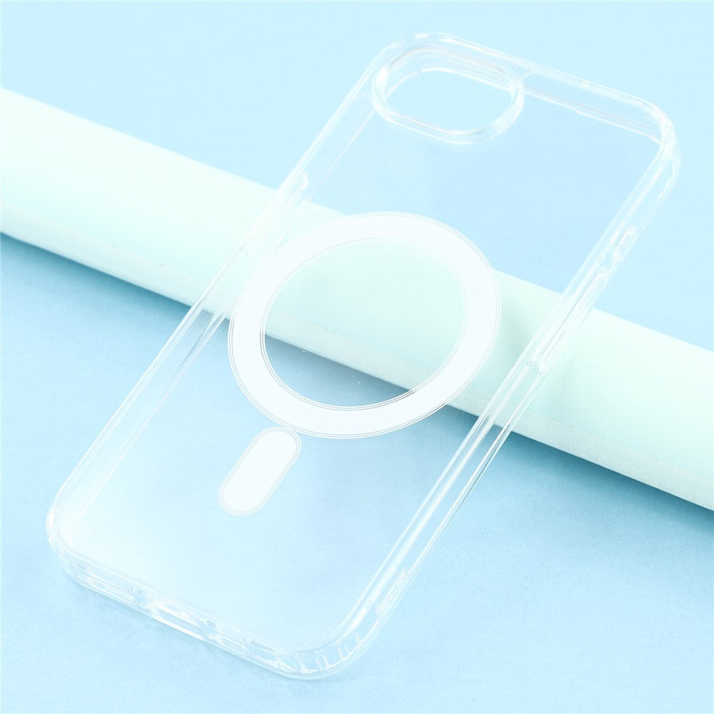 For iPhone 17e / 16e Case Compatible with MagSafe TPU + Acrylic Clear Phone Cover