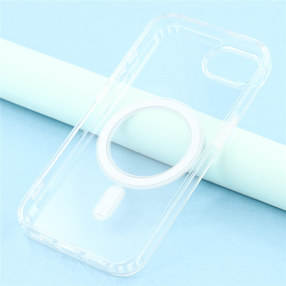 For iPhone 17e / 16e Case Compatible with MagSafe TPU + Acrylic Clear Phone Cover