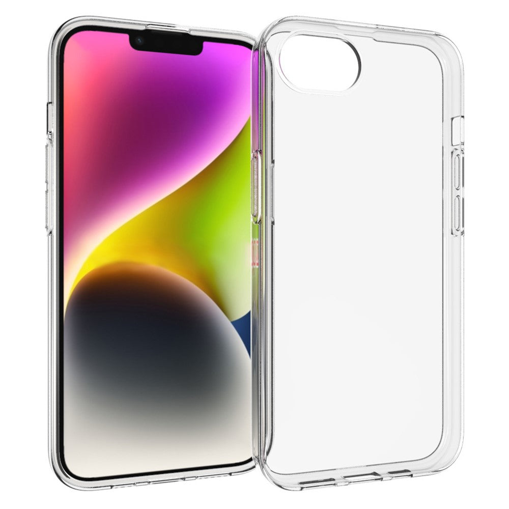 For iPhone 17e / 16e Slim Clear Phone Case Watermark Resistant TPU Back Cover