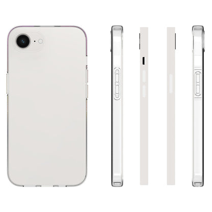 For iPhone 17e / 16e Slim Clear Phone Case Watermark Resistant TPU Back Cover