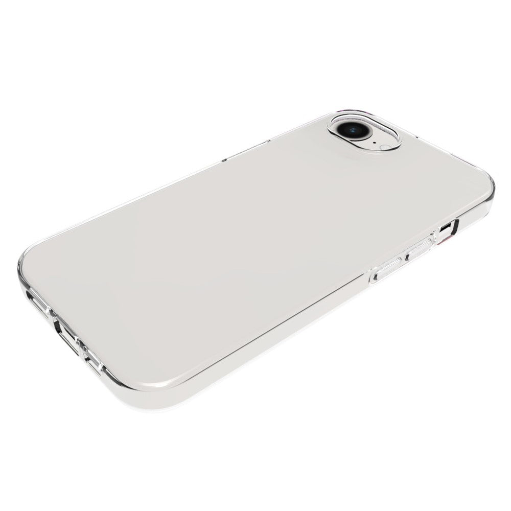 For iPhone 17e / 16e Slim Clear Phone Case Watermark Resistant TPU Back Cover