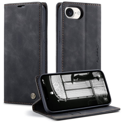 CASEME For iPhone 17e / 16e Wallet Case  013 Series PU Leather Phone Cover Stand