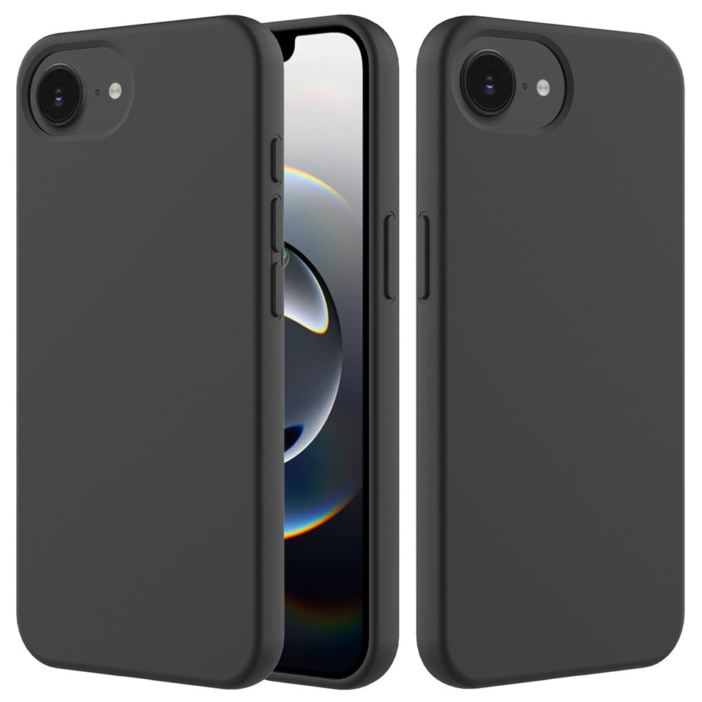 For iPhone 17e / 16e Case Drop Proof Liquid Silicone Soft Lining Back Phone Cover