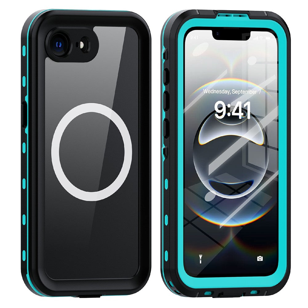 REDPEPPER Dot+ Series For iPhone 17e / 16e Phone Case Compatible with MagSafe IP68 Waterproof Clear Phone Cover