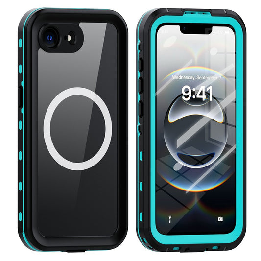 REDPEPPER Dot+ Series For iPhone 17e / 16e Phone Case Compatible with MagSafe IP68 Waterproof Clear Phone Cover