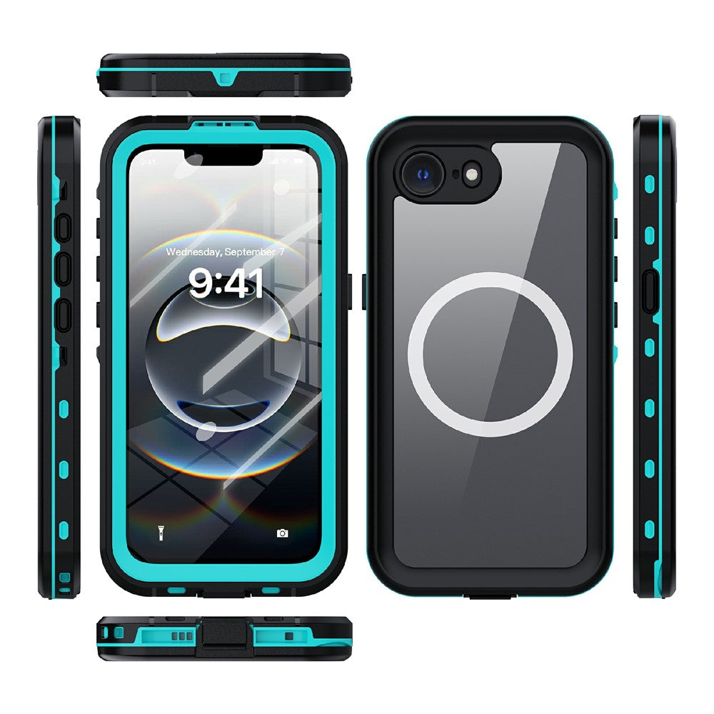 REDPEPPER Dot+ Series For iPhone 17e / 16e Phone Case Compatible with MagSafe IP68 Waterproof Clear Phone Cover